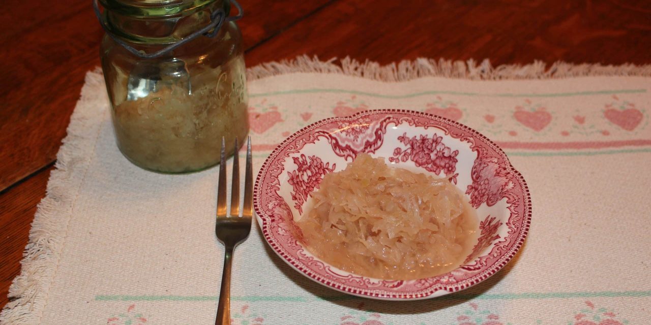 Dietary Nutrition Beneficial of Sauerkraut
