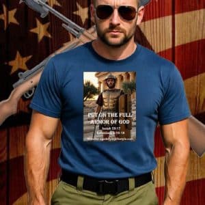 Full Armor of God 6.1 oz. 100% Cotton Testament T-Shirt