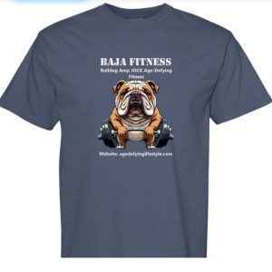 BAJA FITNESS 6.1 oz. 100% Cotton T-Shirt