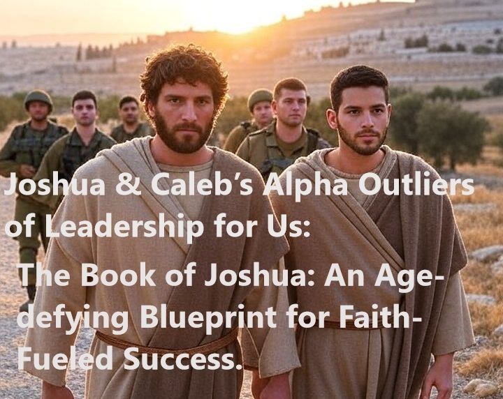 Joshua & Caleb’s Alpha Outliers of Leadership for Us: