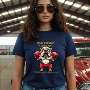 BAJA FITNESS BOXER 6.1 oz. 100% Cotton T-Shirt